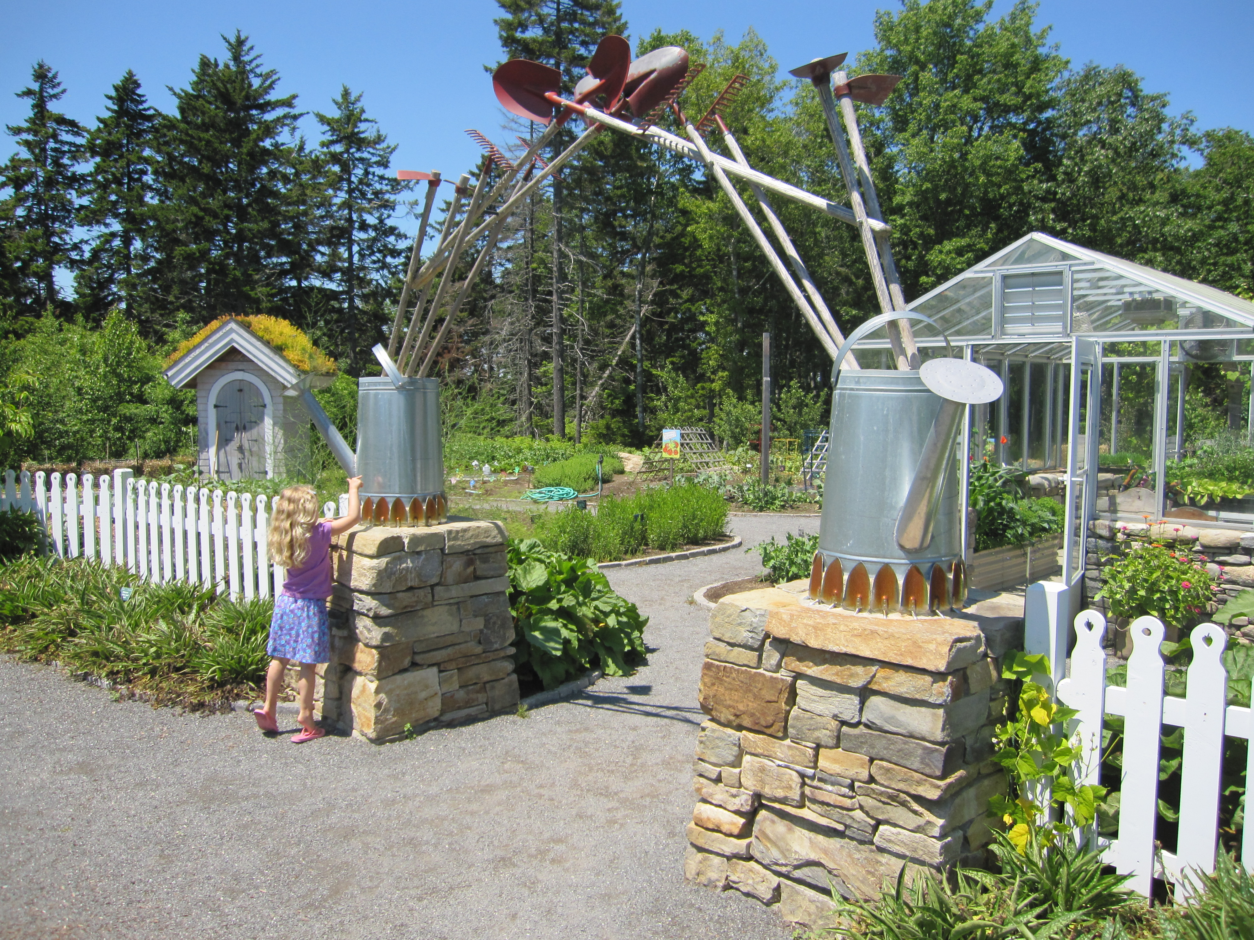 Maine childrens garden
